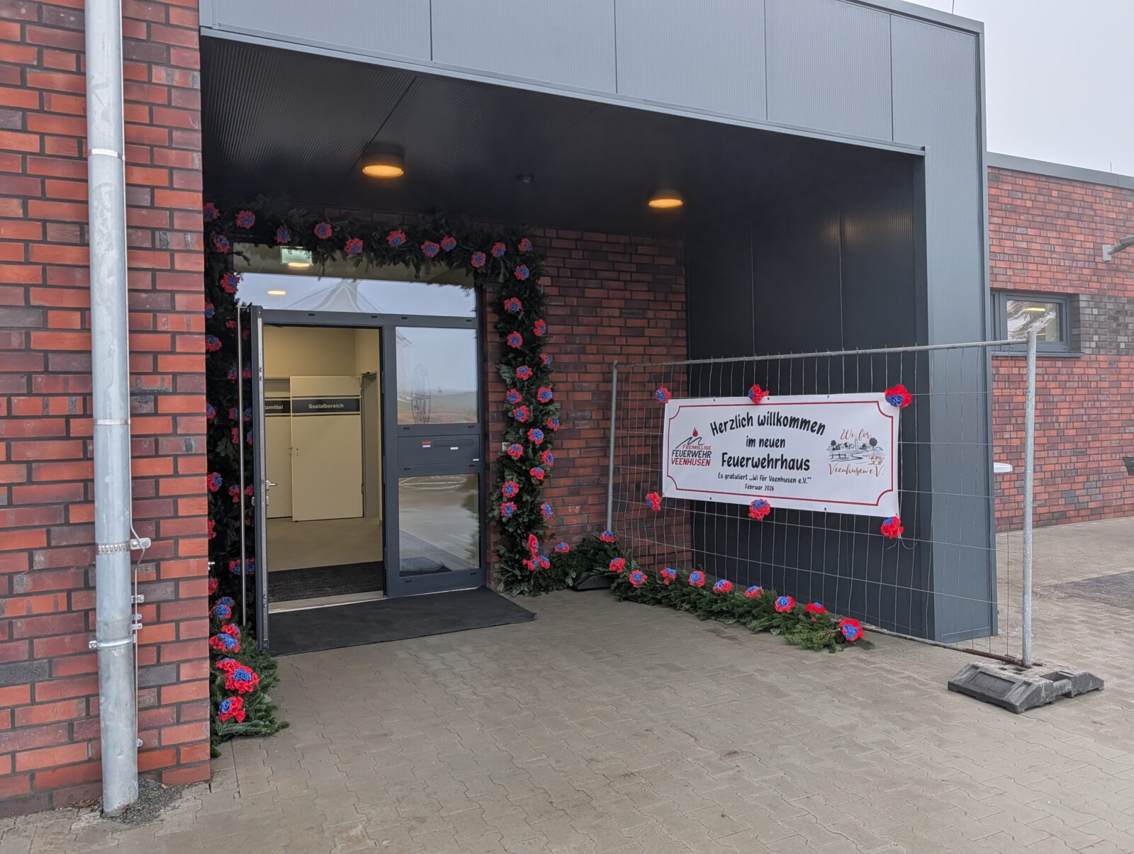 Übergabe Feuerwehrhaus Veenhusen